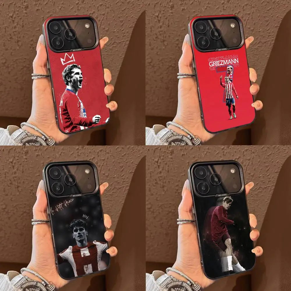 Football Star A-Antoine Griezmann Phone Case For iPhone 17,16,15,14,13,12,11 Plus,Pro Max,XS,Colored Silver Plated Inside Cover
Football Star A-Antoine Griezmann Phone Case For iPhone 17,16,15,14,13,12,11 Plus,Pro Max,XS,Colored Silver Plated Inside Cover