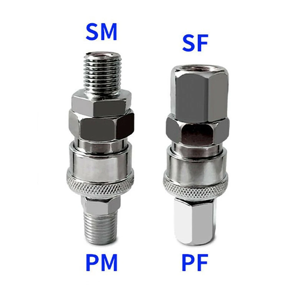 AAAAAQuickReleaseAirLine Hose Fittings Coupler Connector 8mm Compressor SH20 PH20 Spring Loaded Couplings Air Compressor Parts
AAAAAQuickReleaseAirLine Hose Fittings Coupler Connector 8mm Compressor SH20 PH20 Spring Loaded Couplings Air Compressor Parts