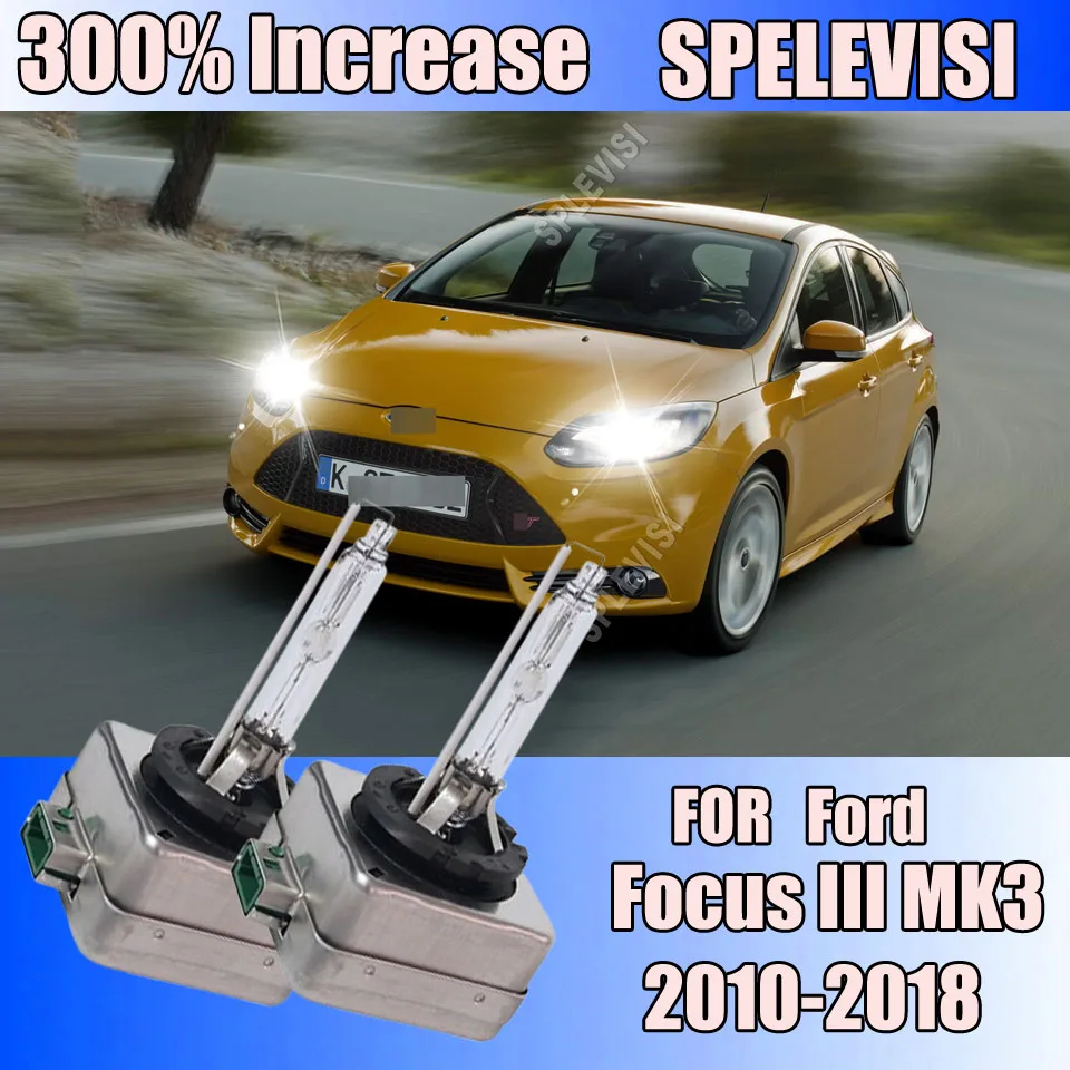 Plug And Play Car Headlight HID Xenon Light Bulbs 9V-16V For Ford Focus III MK3 2010 2011 2012 2013 2014 2015 2016 2017 2018
Plug And Play Car Headlight HID Xenon Light Bulbs 9V-16V For Ford Focus III MK3 2010 2011 2012 2013 2014 2015 2016 2017 2018