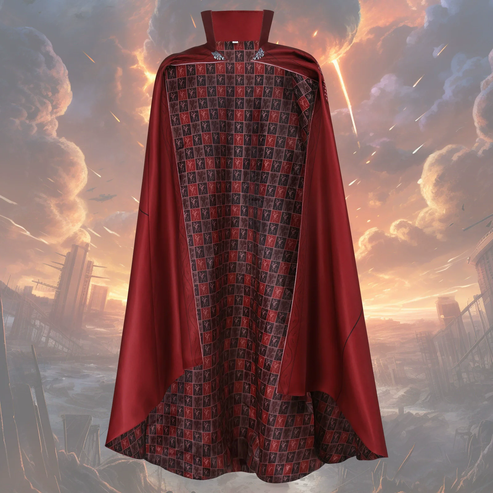 Male Hero Cosplay Fantasy Levitation Cloak Movie Doctor Cosplay Strange Disguise Costume Robe Adult Men Fantasia Outfits
Male Hero Cosplay Fantasy Levitation Cloak Movie Doctor Cosplay Strange Disguise Costume Robe Adult Men Fantasia Outfits