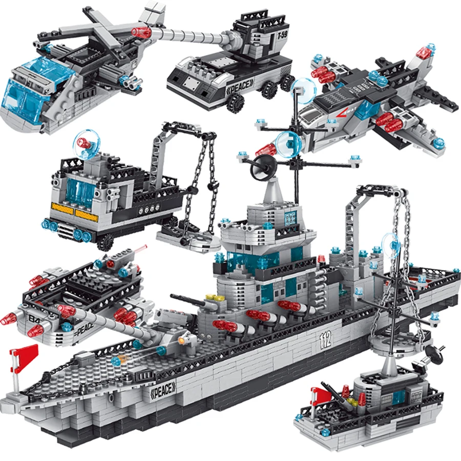 Warship Building Block Ocean Cruiser, 6-in-1 Building Block Warship, Desktop Decoration, A Gift for Warship Enthusiasts.
Warship Building Block Ocean Cruiser, 6-in-1 Building Block Warship, Desktop Decoration, A Gift for Warship Enthusiasts.