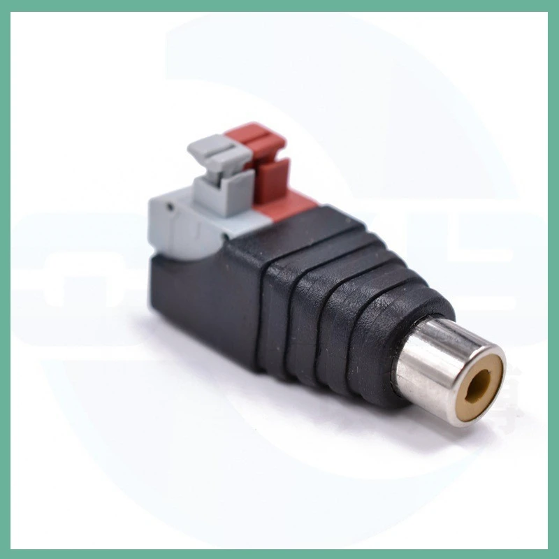 2/5/10pcs 2.1*5.5mm Speaker Wire A/V Cable to Audio Female RCA Connector Press Plug Terminal Adapter Jack Plug Connector E3
2/5/10pcs 2.1*5.5mm Speaker Wire A/V Cable to Audio Female RCA Connector Press Plug Terminal Adapter Jack Plug Connector E3