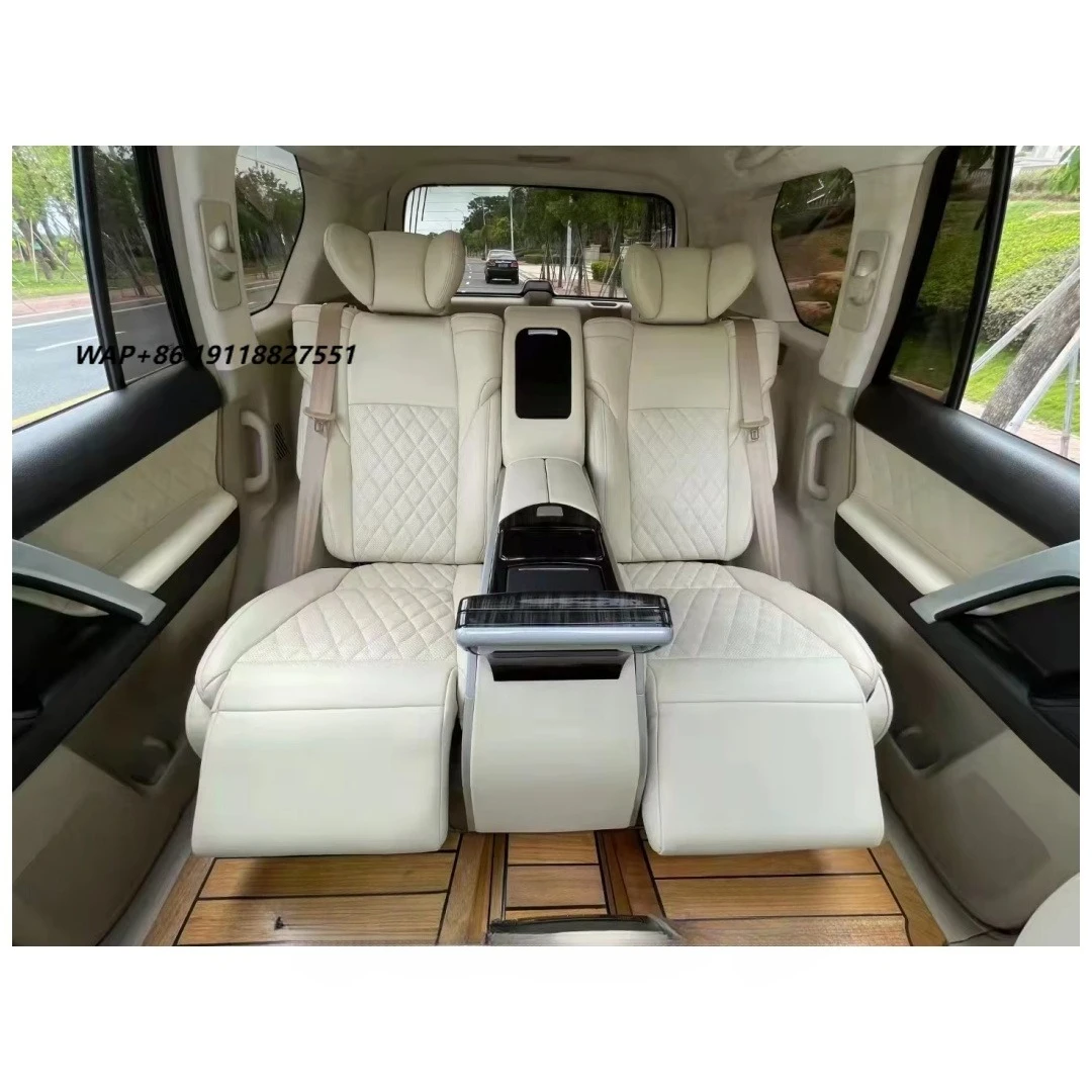 Luxurious Customized Comfortable SUV Car Seat with Screen Made of High-quality Leather for Hiace
Luxurious Customized Comfortable SUV Car Seat with Screen Made of High-quality Leather for Hiace