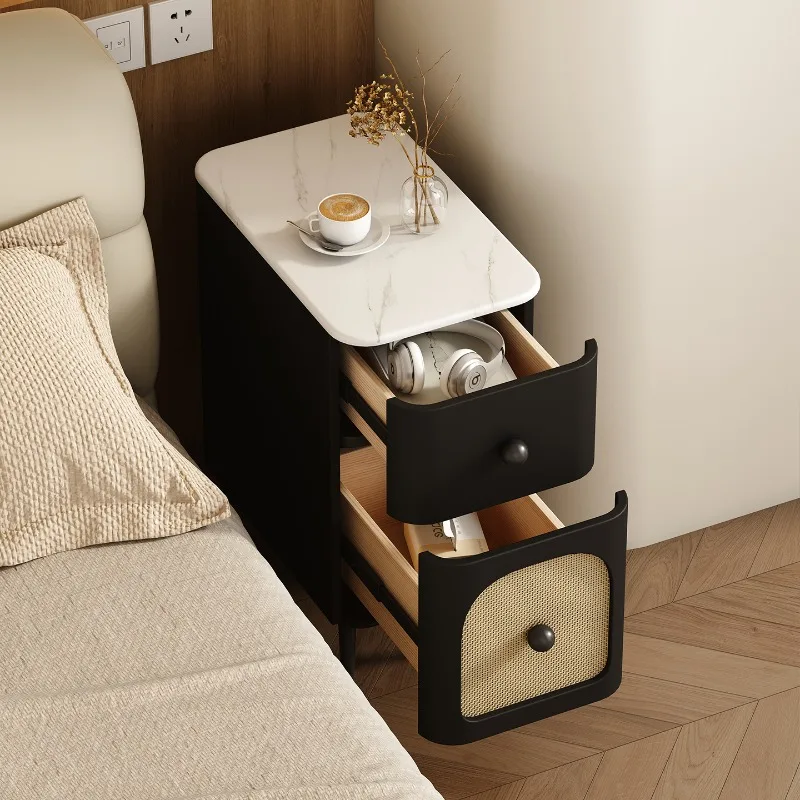 30cm Ultra Narrow Nightstand Solid Wood 2-Tier Bedside Tables Space Saving Slim Cabinet for Bedroom Compact Modern Furniture
30cm Ultra Narrow Nightstand Solid Wood 2-Tier Bedside Tables Space Saving Slim Cabinet for Bedroom Compact Modern Furniture