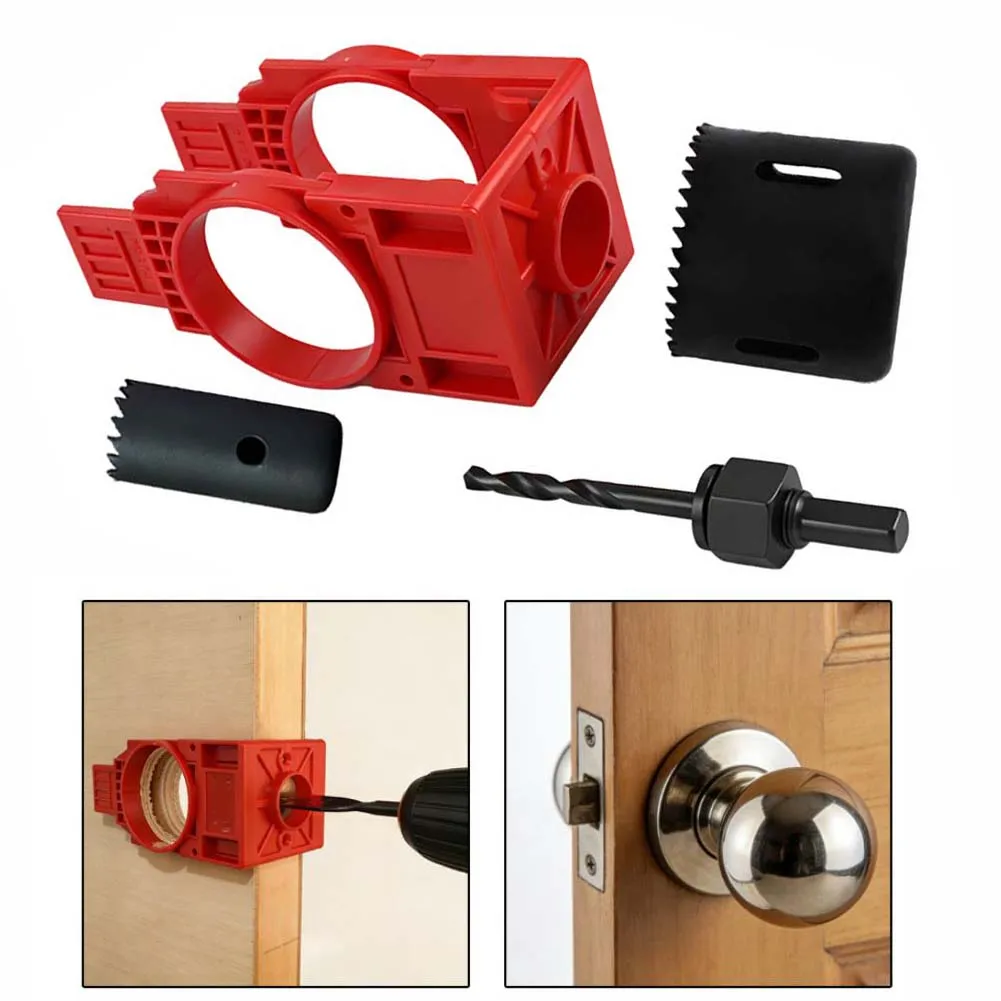 1set 45mm 50mm Wood Door Lock Hole With Flat Drill Bit For Spherical Locks Door Lock Installation Drilling Tools
1set 45mm 50mm Wood Door Lock Hole With Flat Drill Bit For Spherical Locks Door Lock Installation Drilling Tools