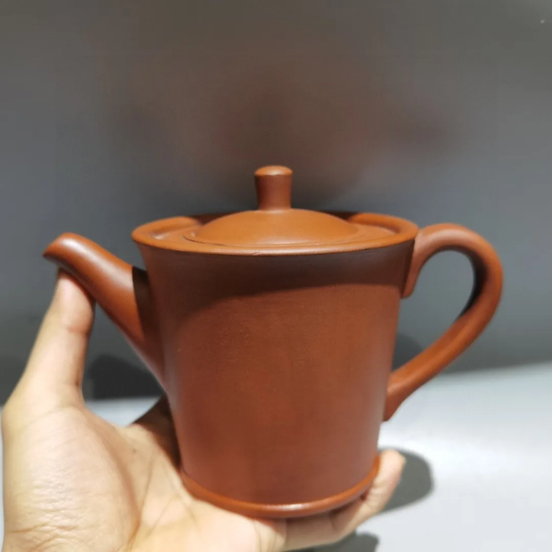 7-дюймовый китайский чайник Исин из фиолетовой глины, чайник в форме чашки, чайник, флакон, украшения для богатства
7-дюймовый китайский чайник Исин из фиолетовой глины, чайник в форме чашки, чайник, флакон, украшения для богатства