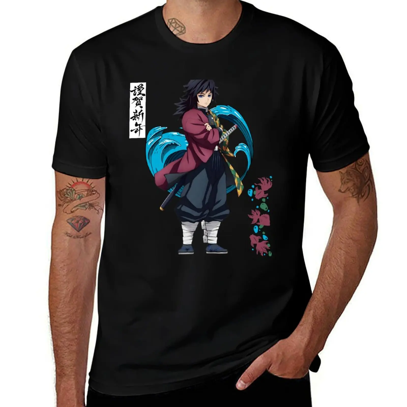 Water Hashira : Giyu Tomioka T-Shirt funny t shirts man t shirts for man cotton soft T-Shirt
Water Hashira : Giyu Tomioka T-Shirt funny t shirts man t shirts for man cotton soft T-Shirt