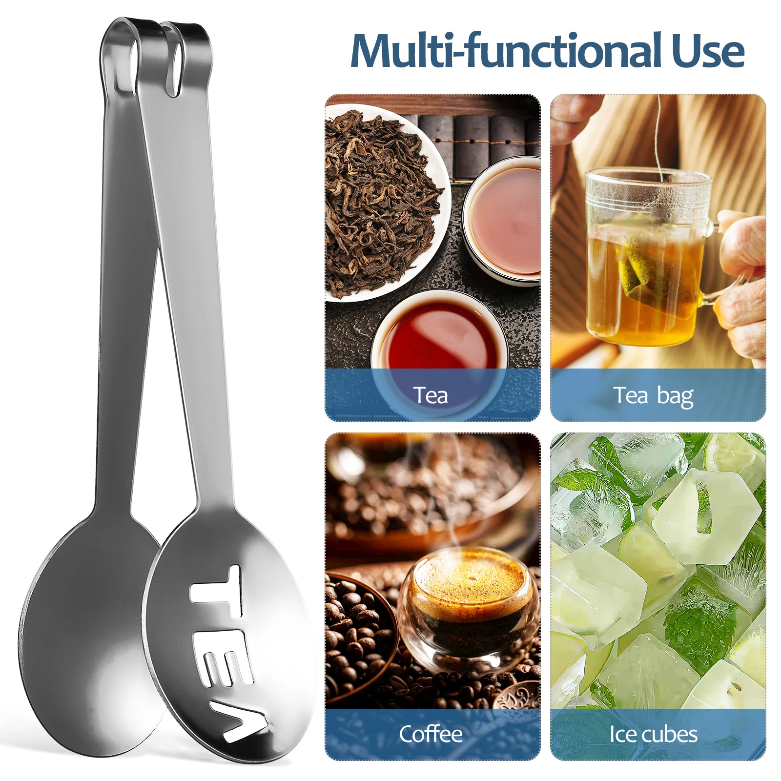 6 Pcs Tea Filter Strainer Clip Set Stainless Steel Mini Tongs Teabag Squeezer Kitchen Tool Bread Clamp Tea Accessories Serving
6 Pcs Tea Filter Strainer Clip Set Stainless Steel Mini Tongs Teabag Squeezer Kitchen Tool Bread Clamp Tea Accessories Serving