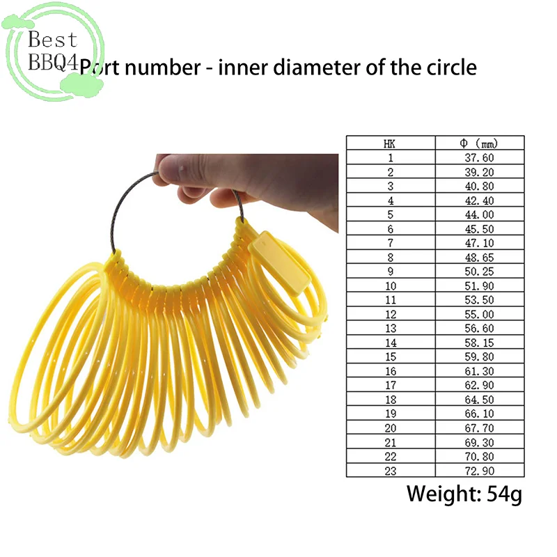 (BBQ4)1Set Plastic HK Bracelet Sizer Wrist Diameter Sizer For DIY Jewelry Making Loop Bracelet Measuring Tool
(BBQ4)1Set Plastic HK Bracelet Sizer Wrist Diameter Sizer For DIY Jewelry Making Loop Bracelet Measuring Tool
