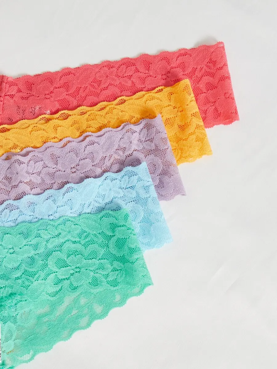5 Pack Floral Lace Panties Women Underwear
5 Pack Floral Lace Panties Women Underwear