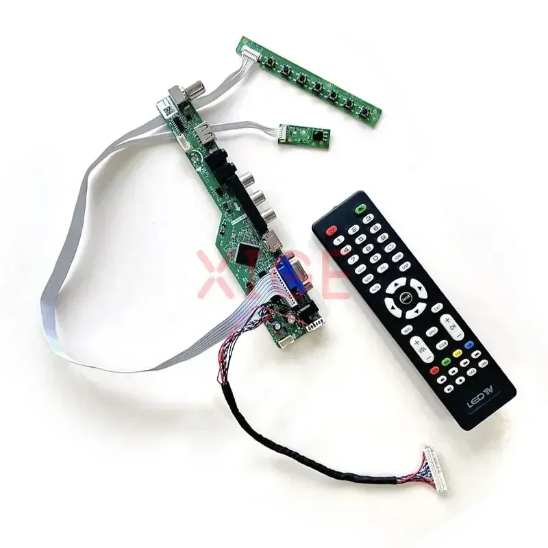 For HSD100IFW1 HSD100IFW2 LCD Controller Board DIY Kit VGA+HDMI+AV+USB 10.1" Analog TV Signal 1024*600 LVDS 30-Pin Monitor Panel
For HSD100IFW1 HSD100IFW2 LCD Controller Board DIY Kit VGA+HDMI+AV+USB 10.1" Analog TV Signal 1024*600 LVDS 30-Pin Monitor Panel