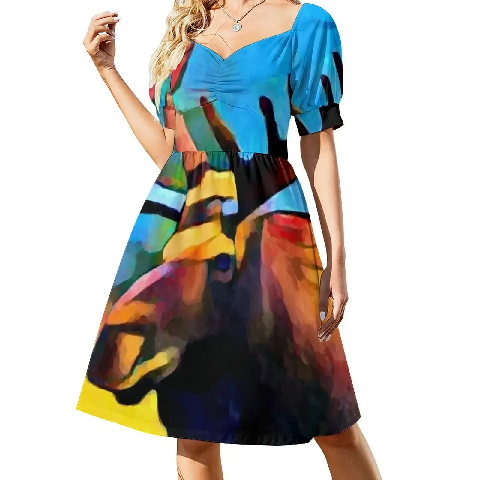Moose Short-Sleeved Dress Women's skirt luxury evening dresses for women 2025 Woman clothes Dress
Moose Short-Sleeved Dress Women's skirt luxury evening dresses for women 2025 Woman clothes Dress