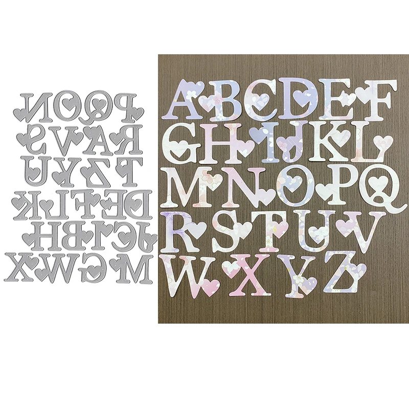 26 Capital Alphabet Letters A To Z Cutting Die Metal Die-cut Embossing Scrapbook Photo Album DIY Decorative Paper Card Gift 2023
26 Capital Alphabet Letters A To Z Cutting Die Metal Die-cut Embossing Scrapbook Photo Album DIY Decorative Paper Card Gift 2023
