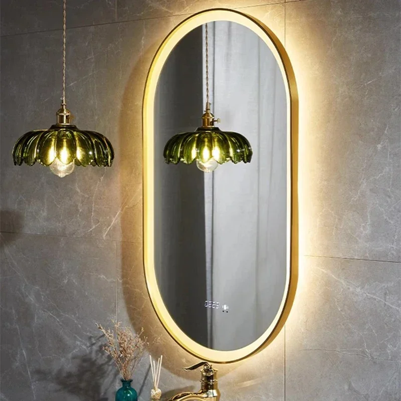 Design Wall LED Light Decorative Mirrors Nordic Smart Bedroom Aesthetic Mirrors Art Interior Espejos Decorativos Home Furnitures
Design Wall LED Light Decorative Mirrors Nordic Smart Bedroom Aesthetic Mirrors Art Interior Espejos Decorativos Home Furnitures