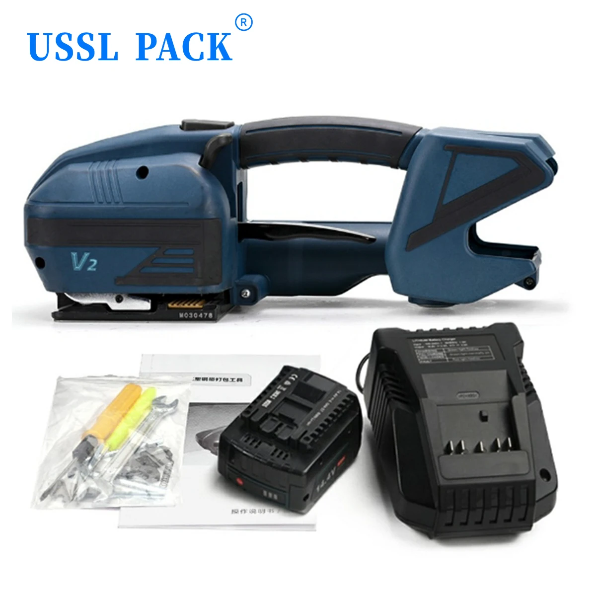 V2 Cardboard Box Dedicated Professional Automatic Battery Powered Handheld Electric 13-16mm Portable Electric Strapping Machine
V2 Cardboard Box Dedicated Professional Automatic Battery Powered Handheld Electric 13-16mm Portable Electric Strapping Machine