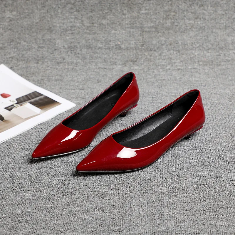 Spring and Autumn New Commuting Style Pointed Middle and Low Tailored Shoes for Women
Spring and Autumn New Commuting Style Pointed Middle and Low Tailored Shoes for Women