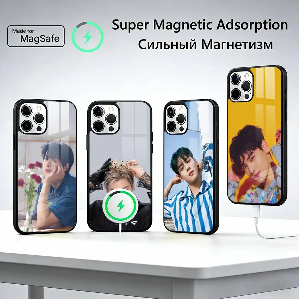 Korean actor Cha Eun Woo Phone Case For iPhone17,16,15,14,13,12,11 Plus,Pro Magnetic For Magsafe Wireless Charging
Korean actor Cha Eun Woo Phone Case For iPhone17,16,15,14,13,12,11 Plus,Pro Magnetic For Magsafe Wireless Charging
