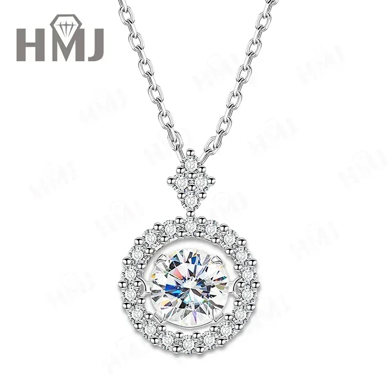Real 925 Silver Plated White Gold Necklace 1ct D Color Round Cut Moissanite Diamond Fine Jewelry Celebrate Christmas Gift% 100%
Real 925 Silver Plated White Gold Necklace 1ct D Color Round Cut Moissanite Diamond Fine Jewelry Celebrate Christmas Gift% 100%