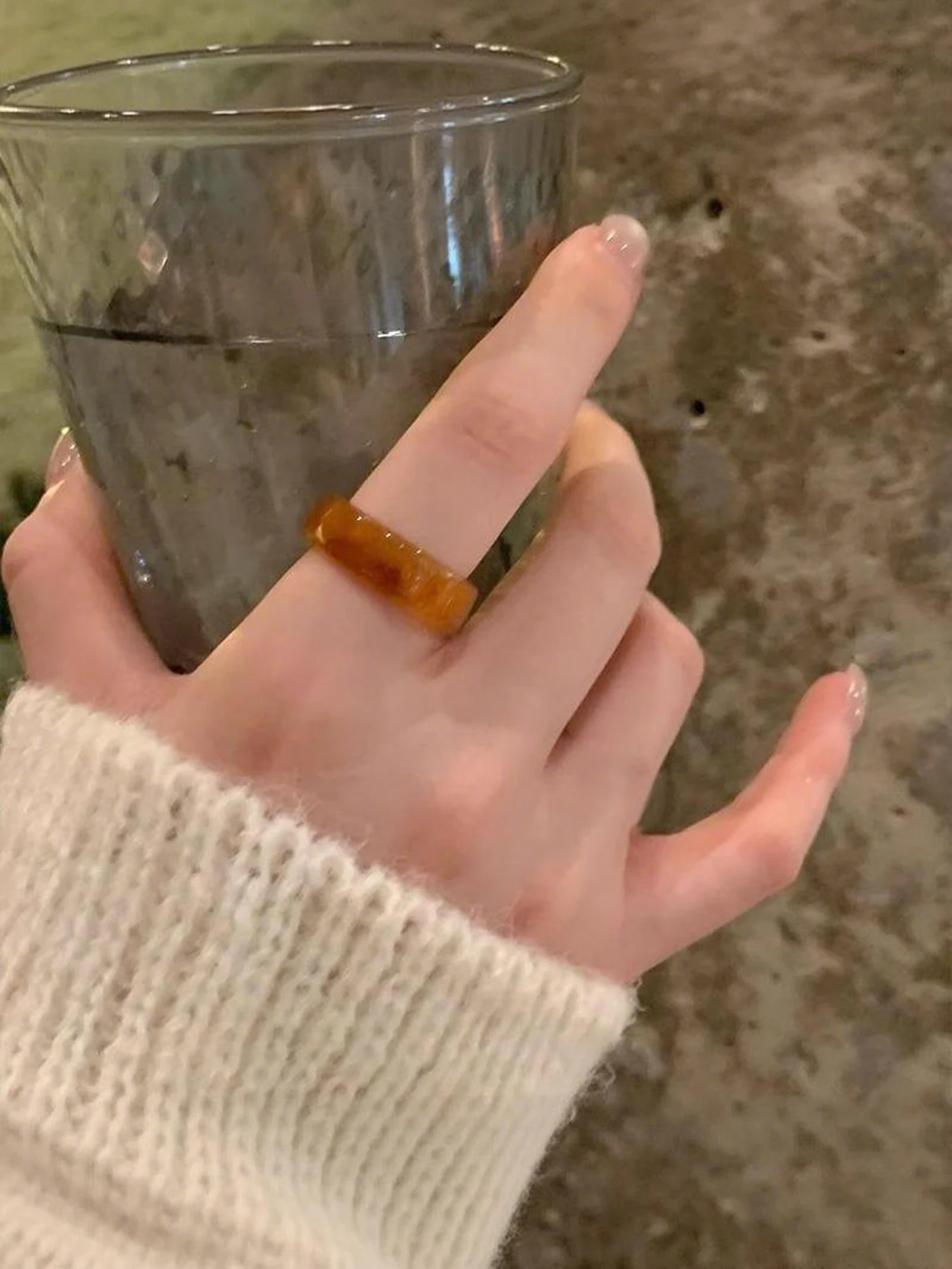 Unique Faion Resin Ring Women's Simple Versatile Color adient Dripl Circle Ring Geometric Pattern round ape Commute ...
Unique Faion Resin Ring Women's Simple Versatile Color adient Dripl Circle Ring Geometric Pattern round ape Commute ...