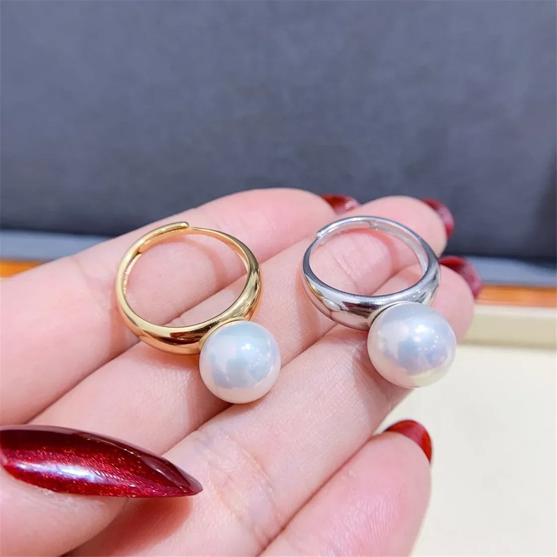 925 Stamped Alloy Gold-Plating Adjustable Pearl Ring Holder DIY Jewelry Findings, Craft Supplies for Handmade Rings No Pearl
925 Stamped Alloy Gold-Plating Adjustable Pearl Ring Holder DIY Jewelry Findings, Craft Supplies for Handmade Rings No Pearl