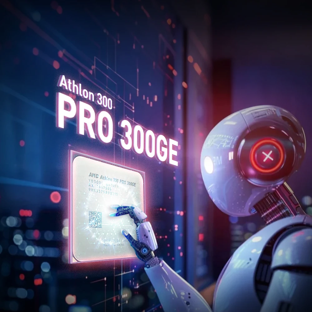 NEW AMD Athlon PRO 300GE 2-Core 4-Thread Processor 3.4GHz L3=4M DDR4 PCIe 3.0 Socket AM4 14NM but No Fan
NEW AMD Athlon PRO 300GE 2-Core 4-Thread Processor 3.4GHz L3=4M DDR4 PCIe 3.0 Socket AM4 14NM but No Fan