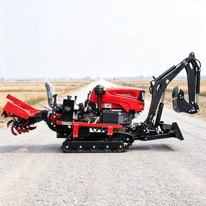 Customized Farm Preferred Cultivator, Farmland Ploughing & Land Reclamation Equipment, Reinforced Crawler Rotary Tiller
Customized Farm Preferred Cultivator, Farmland Ploughing & Land Reclamation Equipment, Reinforced Crawler Rotary Tiller