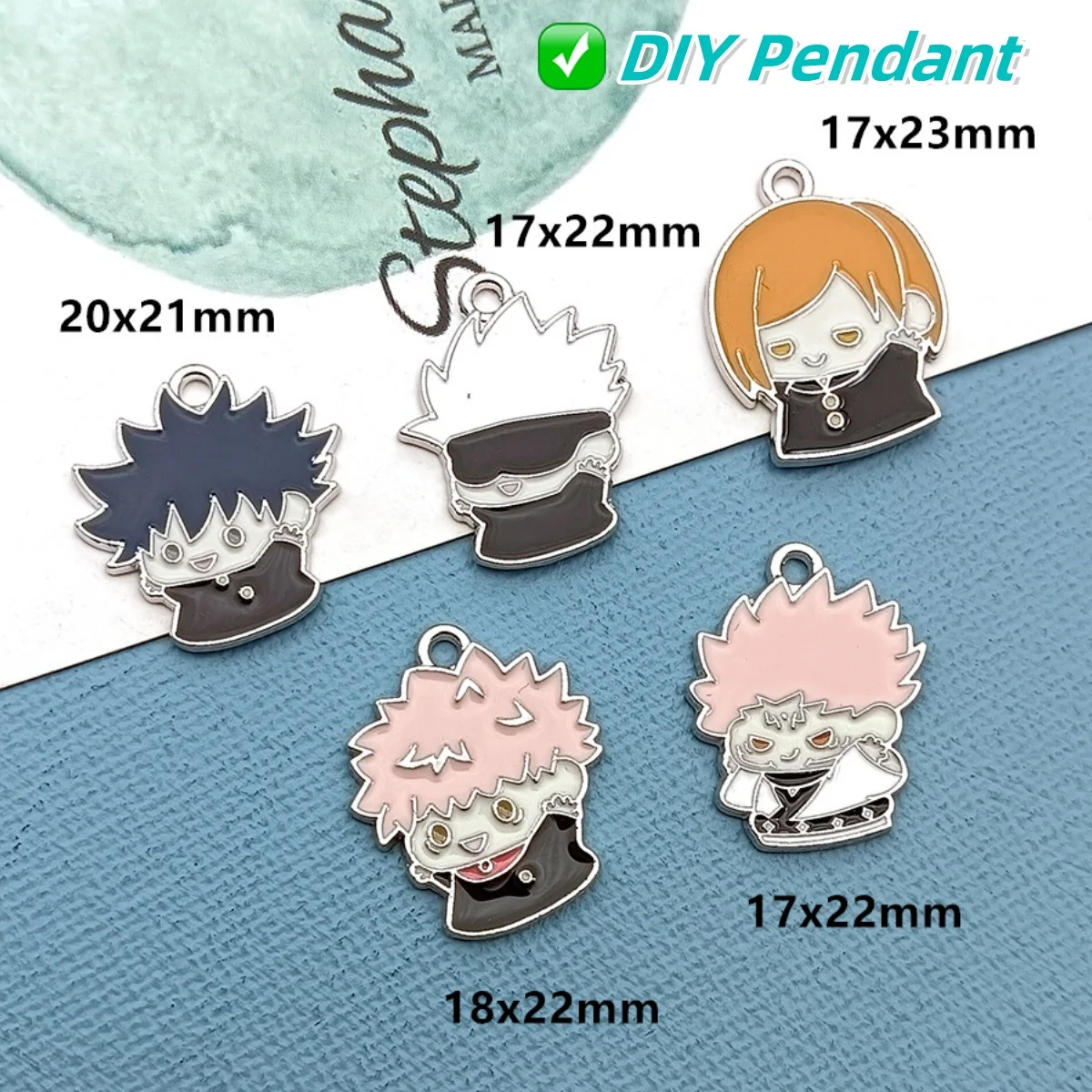 10pcs cartoon spell return to war and enlightenment anime pendant necklace keychain pendant accessories DIY jewelry wholesale
10pcs cartoon spell return to war and enlightenment anime pendant necklace keychain pendant accessories DIY jewelry wholesale