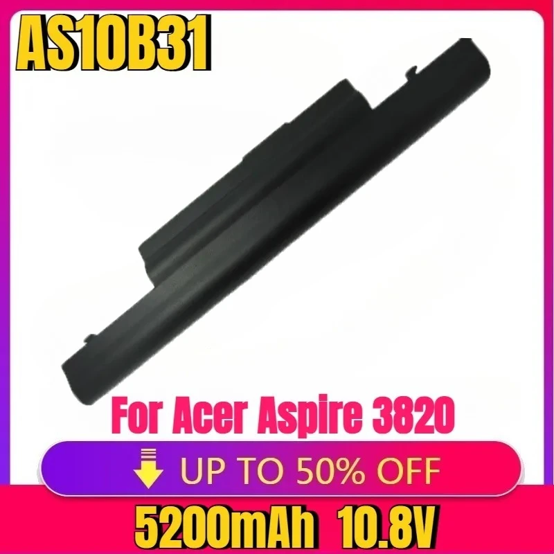 New AS10B31 AS10B41 AS10B51 AS10B71 10.8V 5200mAh Laptop Battery For Acer Aspire 3820 3820T 4820T 5553G 5553 5625 5745 5820T
New AS10B31 AS10B41 AS10B51 AS10B71 10.8V 5200mAh Laptop Battery For Acer Aspire 3820 3820T 4820T 5553G 5553 5625 5745 5820T