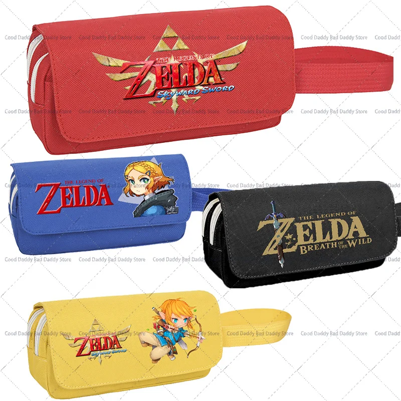 Cartoon Game The Legends of Z-Zeldas Print Pencilcase Large Capacity Pencilbag Student Back To School Stationary Supplies Gift
Cartoon Game The Legends of Z-Zeldas Print Pencilcase Large Capacity Pencilbag Student Back To School Stationary Supplies Gift