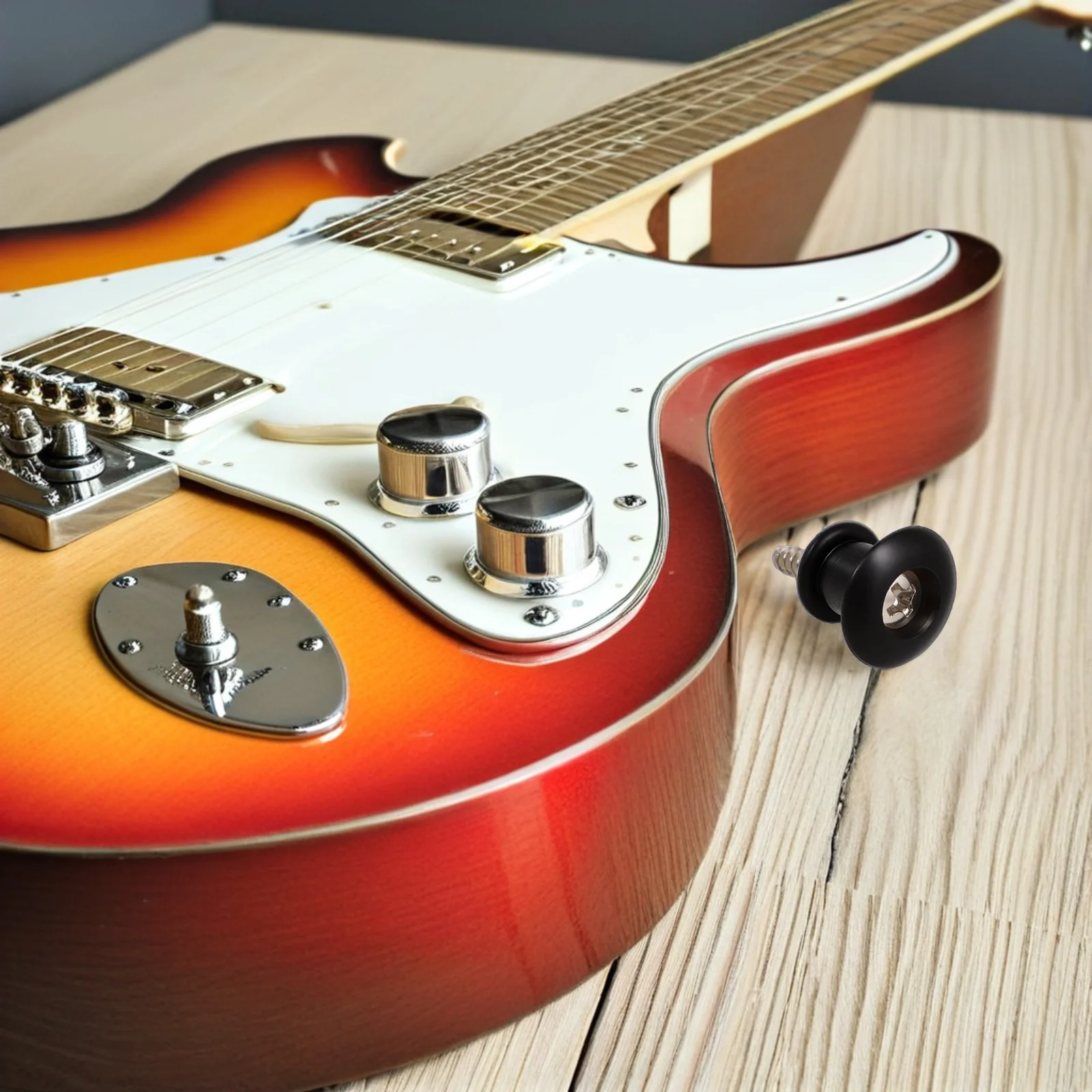 100pcs Guitar Accessories Acoustic Electric Bass Ukulele Strap Buttons End Pins Replacement Non-Slip Plastic Mounting Screws
100pcs Guitar Accessories Acoustic Electric Bass Ukulele Strap Buttons End Pins Replacement Non-Slip Plastic Mounting Screws