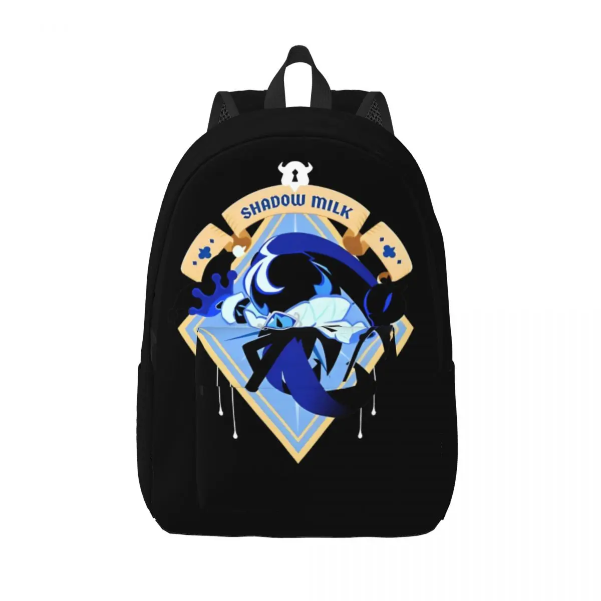 Shadow Milk Cookie Casual Backpack Outdoor High School Work Cookie Run Kingdom Daypack for Men Women Laptop Shoulder Bag
Shadow Milk Cookie Casual Backpack Outdoor High School Work Cookie Run Kingdom Daypack for Men Women Laptop Shoulder Bag