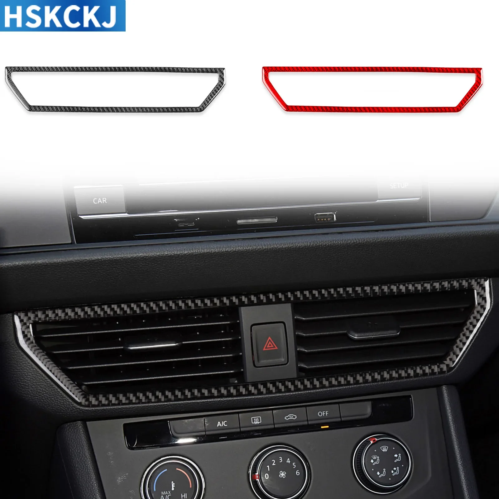 For Volkswagen VW Sagitar 2019—2023 LHD Carbon Fiber Central Console Air Vent Cover Trim Sticker Interior Decal Car Accessories
For Volkswagen VW Sagitar 2019—2023 LHD Carbon Fiber Central Console Air Vent Cover Trim Sticker Interior Decal Car Accessories