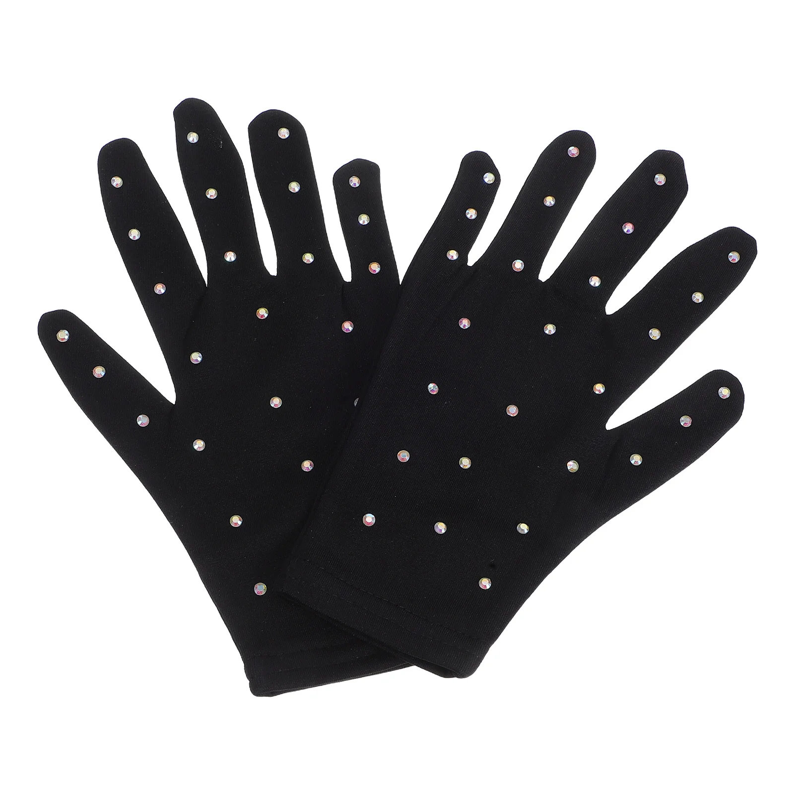 1Pair Figure-Skating Gloves Performance Ice Gloves with Rhinestone Decor Elastic Fiber Material for Dance Party Stage Use
1Pair Figure-Skating Gloves Performance Ice Gloves with Rhinestone Decor Elastic Fiber Material for Dance Party Stage Use