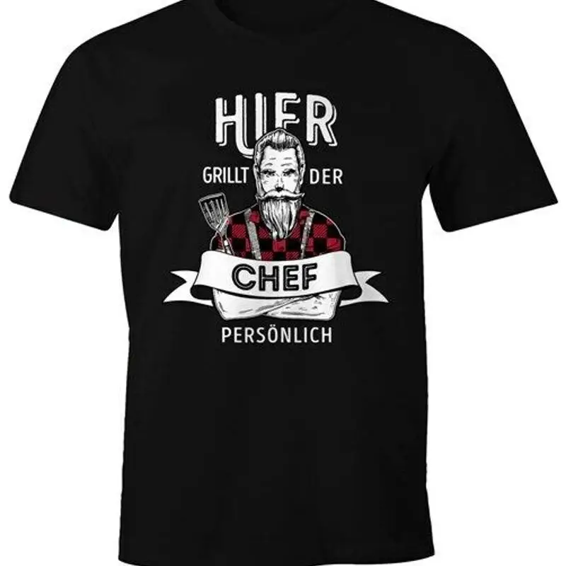 Mens T-Shirt Here the Chef Grills Personal Saying Hipster Grilling Fun Shirt
Mens T-Shirt Here the Chef Grills Personal Saying Hipster Grilling Fun Shirt