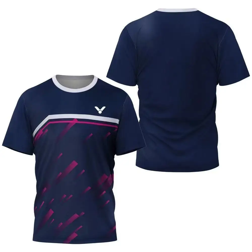 Badminton Jerseys Short-sleeved T-shirt 2025 Summer Hot Competition Training Clothing Loose Comfortable Breathable Quick Dry
Badminton Jerseys Short-sleeved T-shirt 2025 Summer Hot Competition Training Clothing Loose Comfortable Breathable Quick Dry