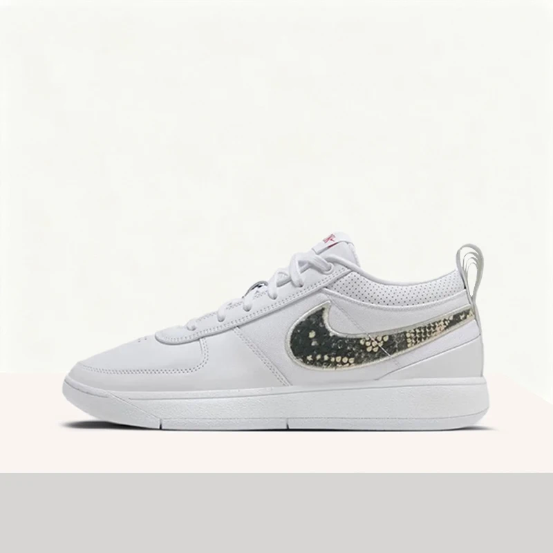 Nike Book 1 EP Rattlesnake Design Premium Minimalist Comfortable Soft Low-Top Basketball Shoes Men's White/Black FJ4250-101
Nike Book 1 EP Rattlesnake Design Premium Minimalist Comfortable Soft Low-Top Basketball Shoes Men's White/Black FJ4250-101