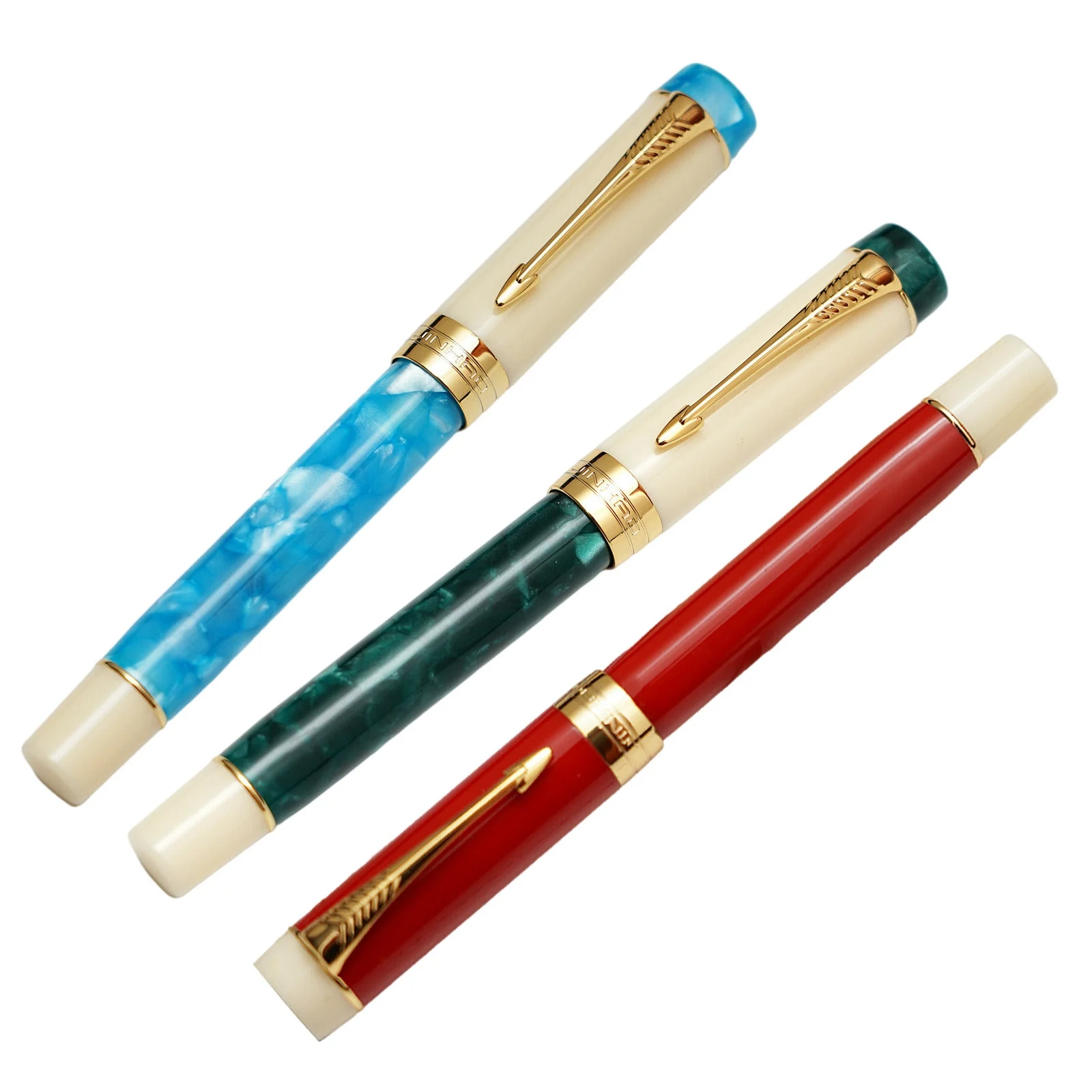 New color Jinhao 100 Resin Fountain Pen Arrow Clip EF/F/M nib Beautiful Pens for student gifts office writing
New color Jinhao 100 Resin Fountain Pen Arrow Clip EF/F/M nib Beautiful Pens for student gifts office writing