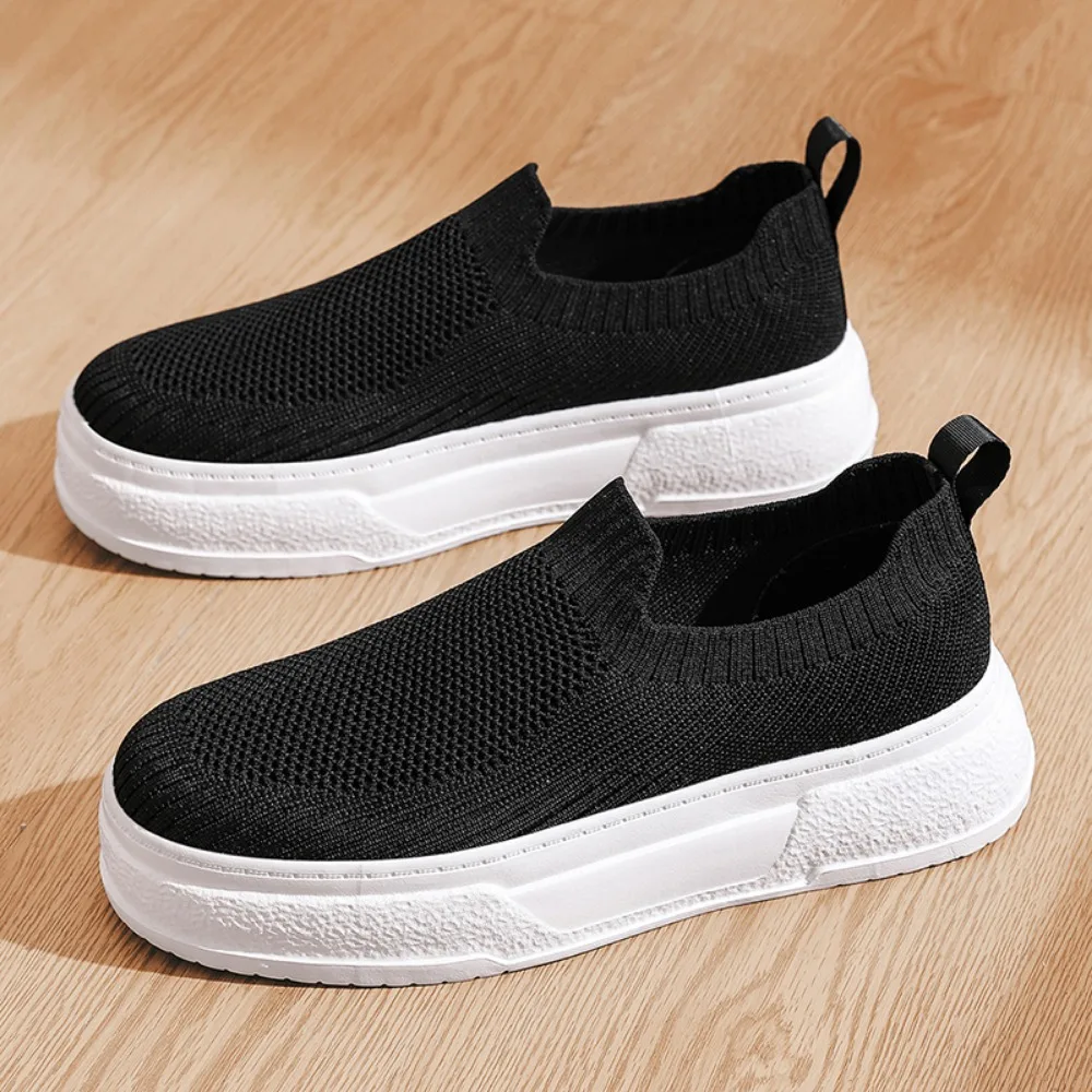 Breathable Slip-on Casual Shoes Men Women, Lightweight Knit Loafers for Daily Walking
Breathable Slip-on Casual Shoes Men Women, Lightweight Knit Loafers for Daily Walking