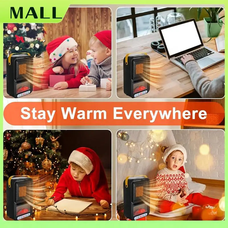 MALL Small Space Heater For Indoor Use Portable Electric Fireplace Heater Realistic 3D Flame Mini Room Smart Heater
MALL Small Space Heater For Indoor Use Portable Electric Fireplace Heater Realistic 3D Flame Mini Room Smart Heater