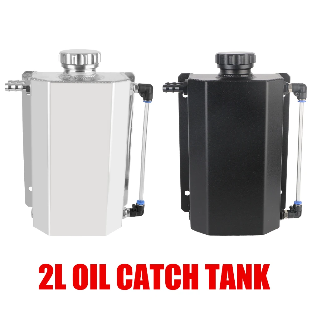 2L Aluminum Alloy Auto Accessories Universal Overflow Reservoir Tank Fuel Gas Catch Can Car Oil Catch Tank Coolant Radiator
2L Aluminum Alloy Auto Accessories Universal Overflow Reservoir Tank Fuel Gas Catch Can Car Oil Catch Tank Coolant Radiator
