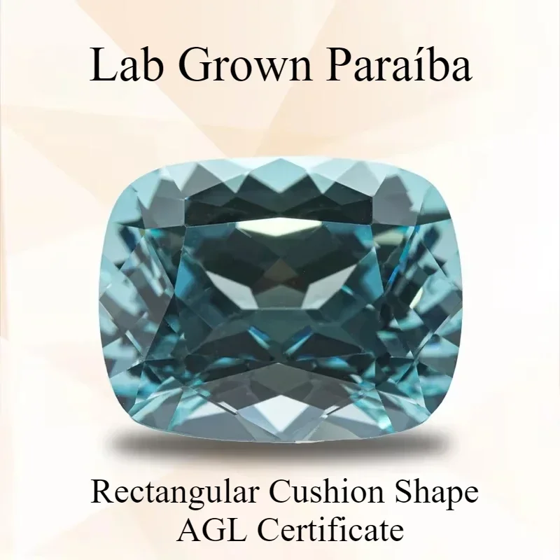 Lab Grown Paraíba Rectangular Cushion Shape VVS1 Charms DIY For Advanced Jewelry Making Ring Material Selectable AGL Certifi
Lab Grown Paraíba Rectangular Cushion Shape VVS1 Charms DIY For Advanced Jewelry Making Ring Material Selectable AGL Certifi