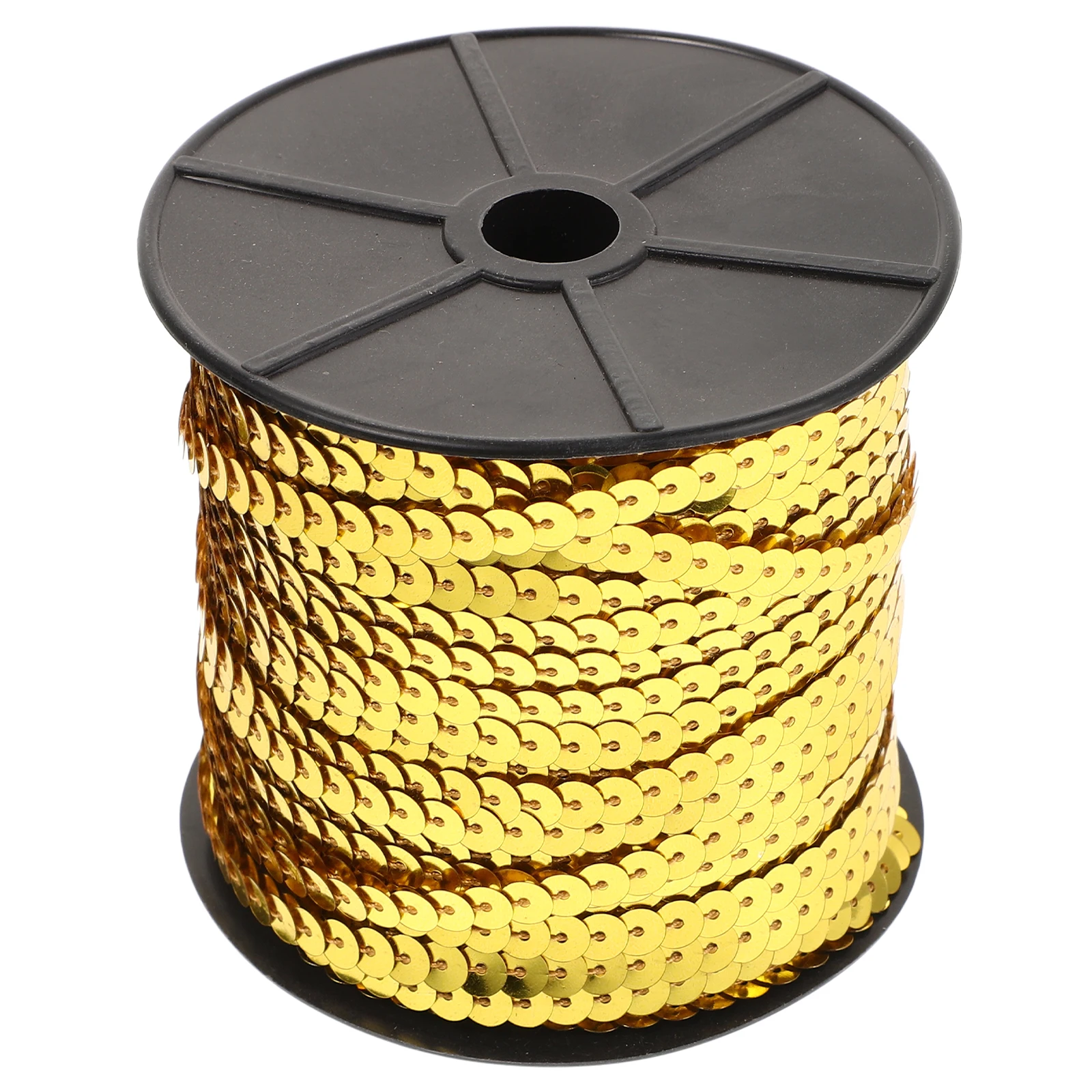 Gold 6MM Flat Sequin Strip Craft Sewing Tassel Embellishment 100Yard Roll Metallic Loose Sequins Glitter Trim Ribbon
Gold 6MM Flat Sequin Strip Craft Sewing Tassel Embellishment 100Yard Roll Metallic Loose Sequins Glitter Trim Ribbon