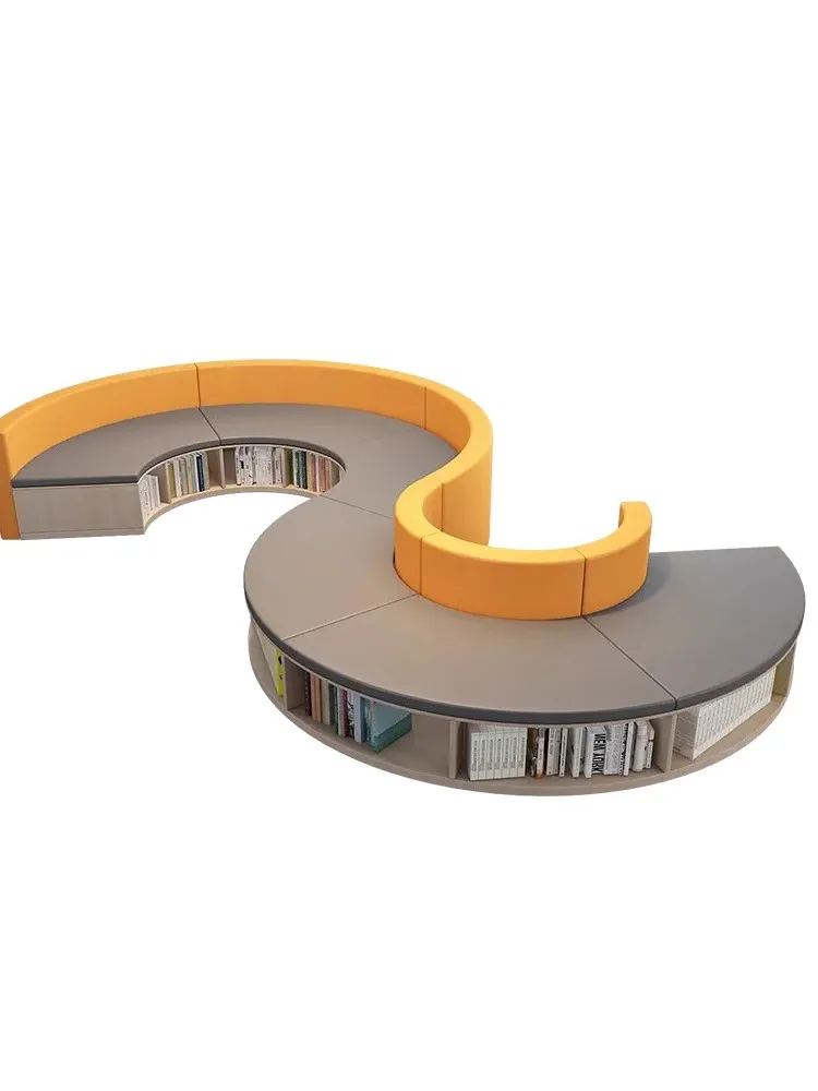 *Customized Modern Wood Library Bookcase School Reading Corner Sofa Integrated Curved Combination Rest Area
*Customized Modern Wood Library Bookcase School Reading Corner Sofa Integrated Curved Combination Rest Area