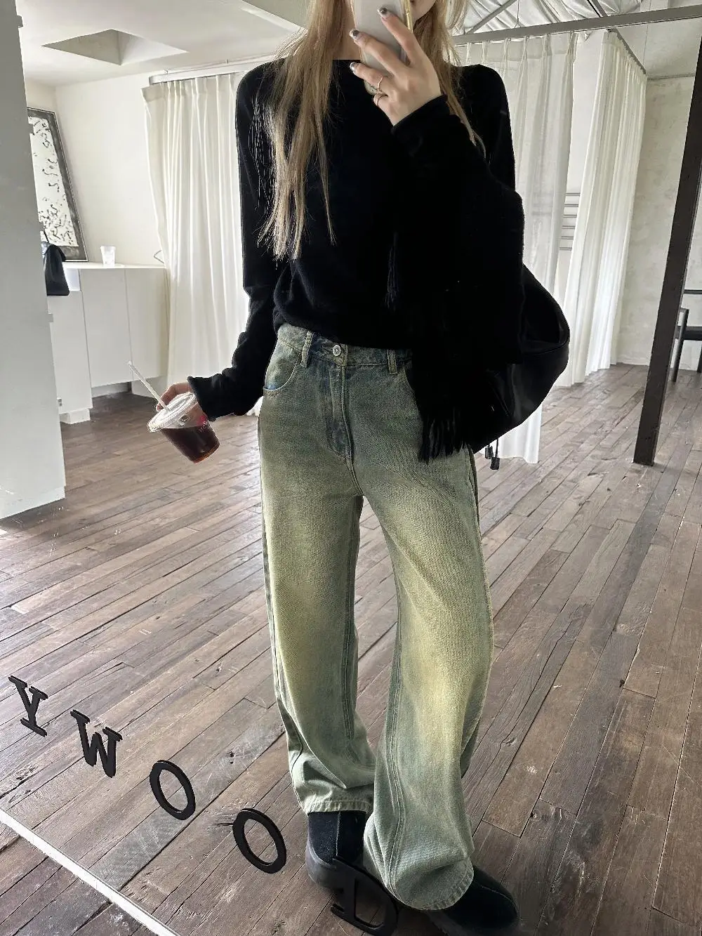 Mbechic 2024, женские прямые джинсы в американском стиле Sle, синие длинные брюки с грязевым крашением, синие джинсы с застежкой-молнией на талии
Mbechic 2024, женские прямые джинсы в американском стиле Sle, синие длинные брюки с грязевым крашением, синие джинсы с застежкой-молнией на талии