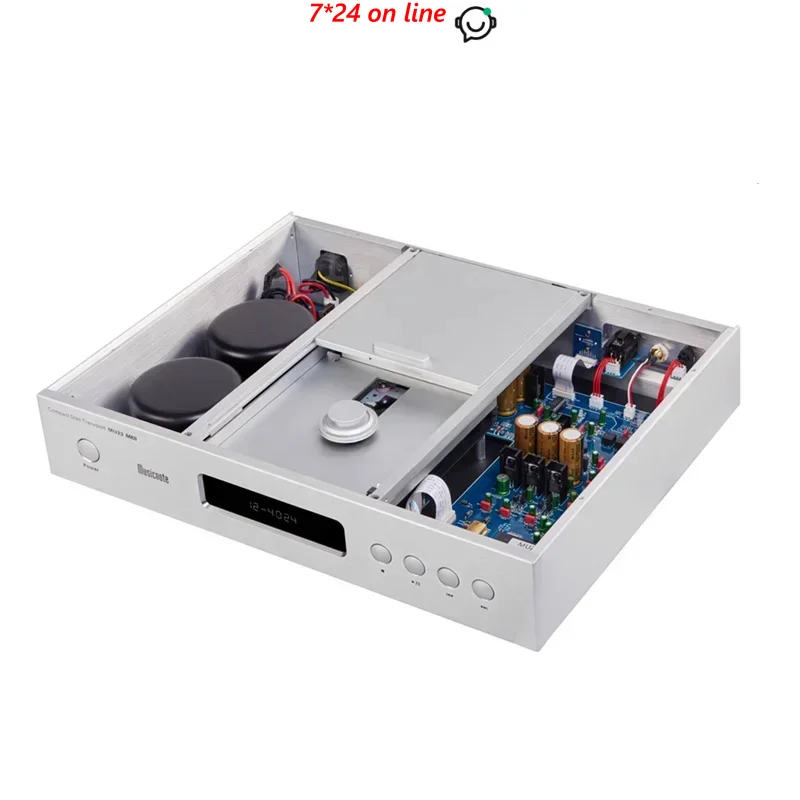 Musicnote CD-MU23 MKII Professional HIFI Pure Turntable CD Turntable Machine Playe With Optical Coaxial AES HD-MI IIS Output
Musicnote CD-MU23 MKII Professional HIFI Pure Turntable CD Turntable Machine Playe With Optical Coaxial AES HD-MI IIS Output