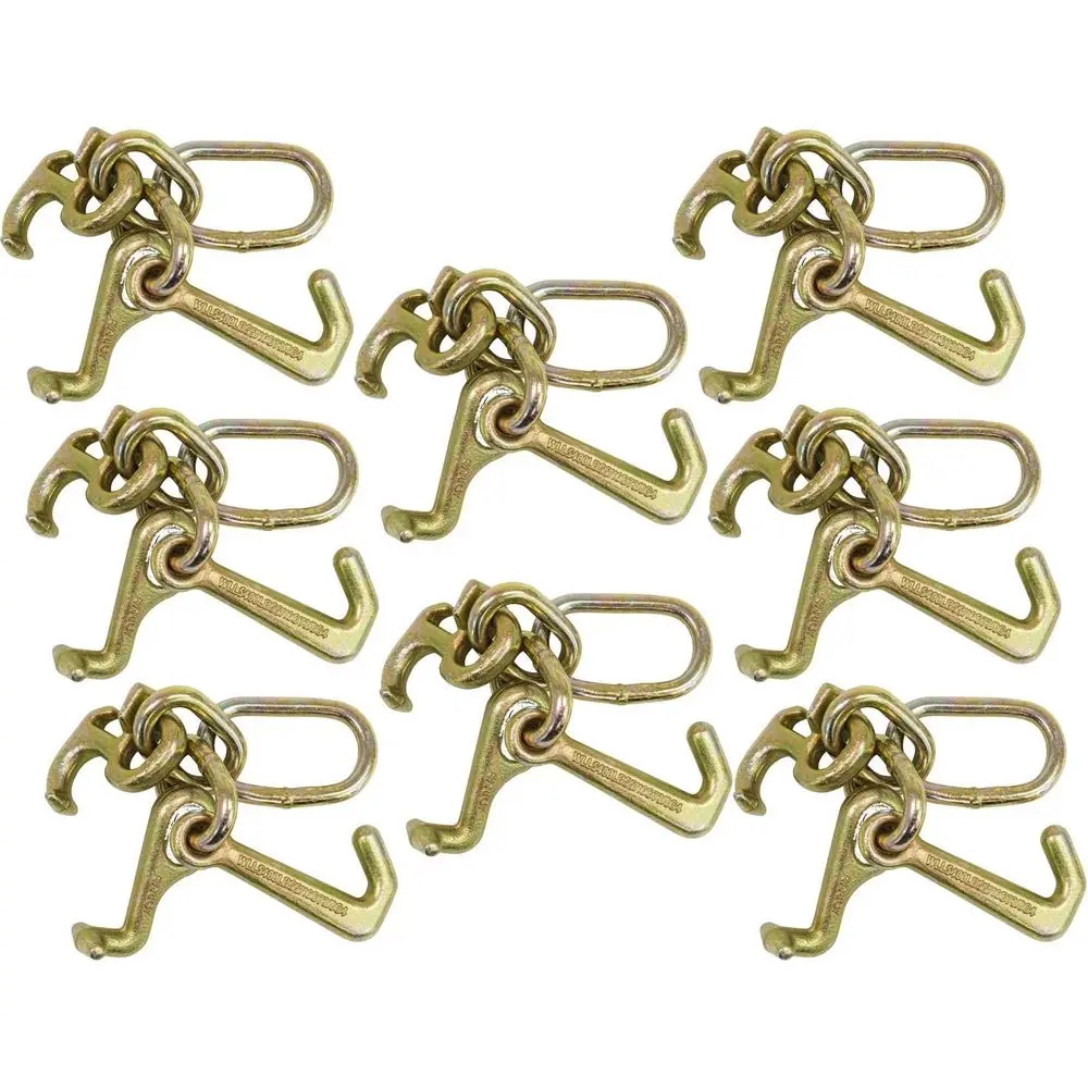 (8 Pack RTJ Cluster Hook Heavy Duty Wrecker Hauler Tow Towing Truck Chain Pair R T J
(8 Pack RTJ Cluster Hook Heavy Duty Wrecker Hauler Tow Towing Truck Chain Pair R T J