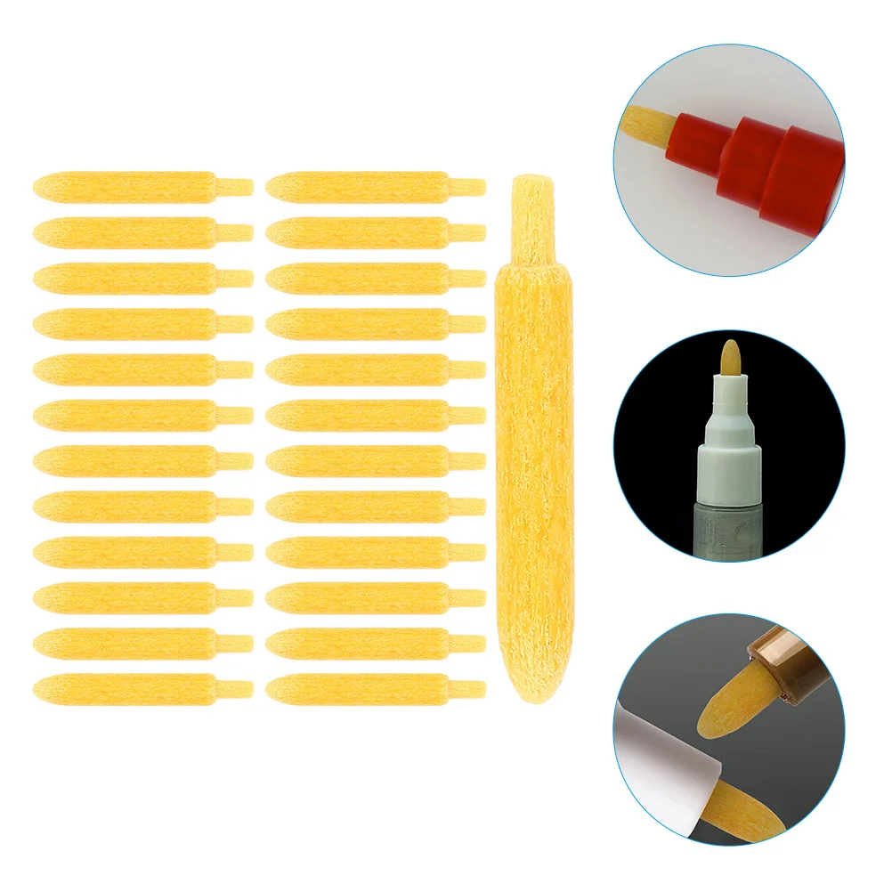 50 Pcs Paint Pen Refill Marker Nibs Pens Tips Replacements Points Paintbrush Polyester Chemical Fiber Universal
50 Pcs Paint Pen Refill Marker Nibs Pens Tips Replacements Points Paintbrush Polyester Chemical Fiber Universal