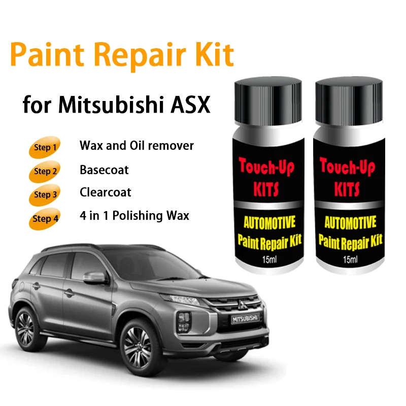 Car Paint Repair Kit for Mitsubishi ASX Touch-Up Set Paint Scratch Remover Automotive Paint Care Accessories Black White
Car Paint Repair Kit for Mitsubishi ASX Touch-Up Set Paint Scratch Remover Automotive Paint Care Accessories Black White