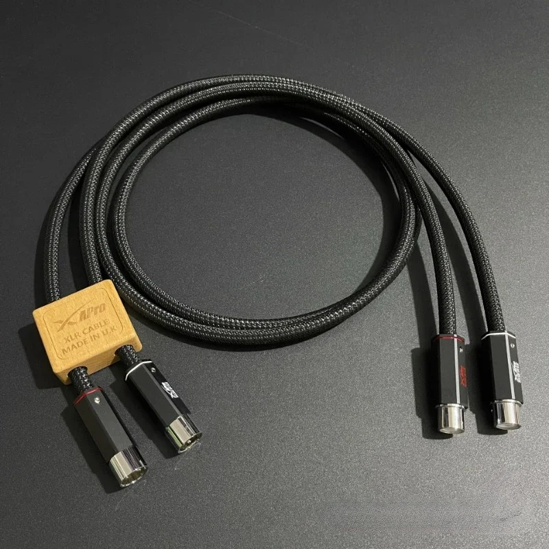 HIFI Audiophile 7N Copper Silver Plated Conductor XLR Cable A Pair for Amplifier CD Player
HIFI Audiophile 7N Copper Silver Plated Conductor XLR Cable A Pair for Amplifier CD Player