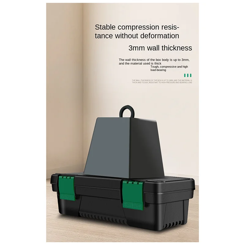 High Quality-10 Inch Tool Box Plastic Tool Storage Box With Handle For Carpentry And Electrician Repair Portable Tool Storage Bo
High Quality-10 Inch Tool Box Plastic Tool Storage Box With Handle For Carpentry And Electrician Repair Portable Tool Storage Bo